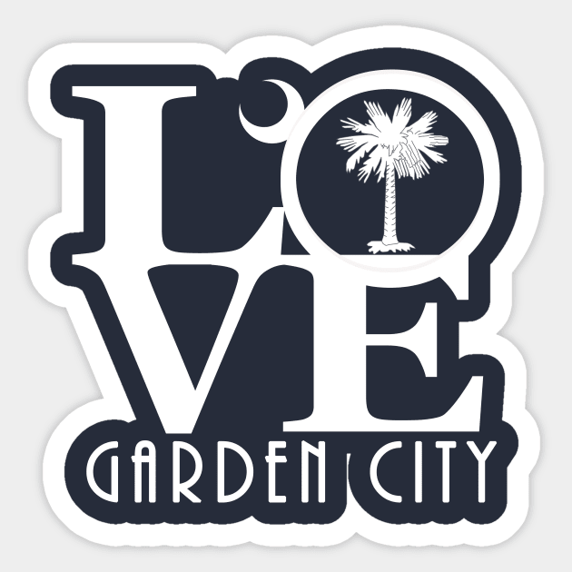 LOVE Garden City SC Sticker by SouthCarolina